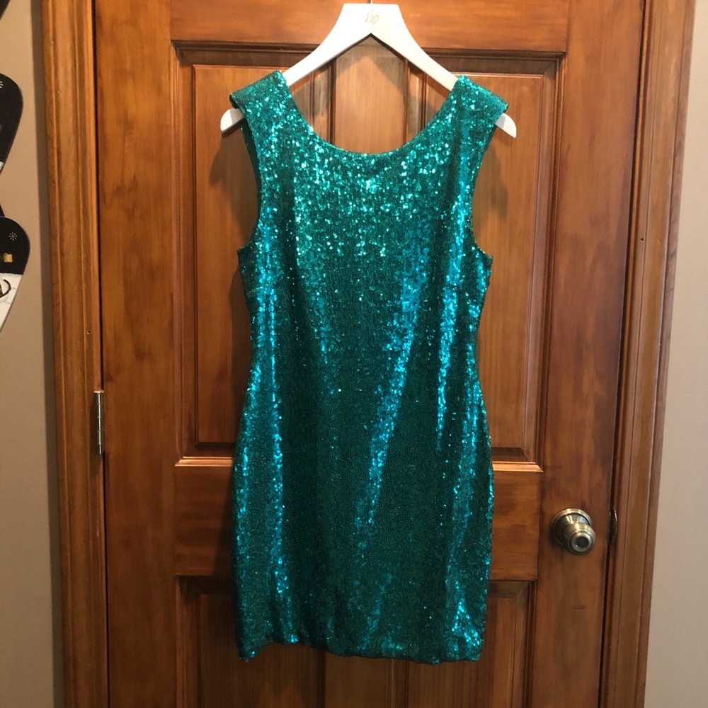 Green Sparkle Dress